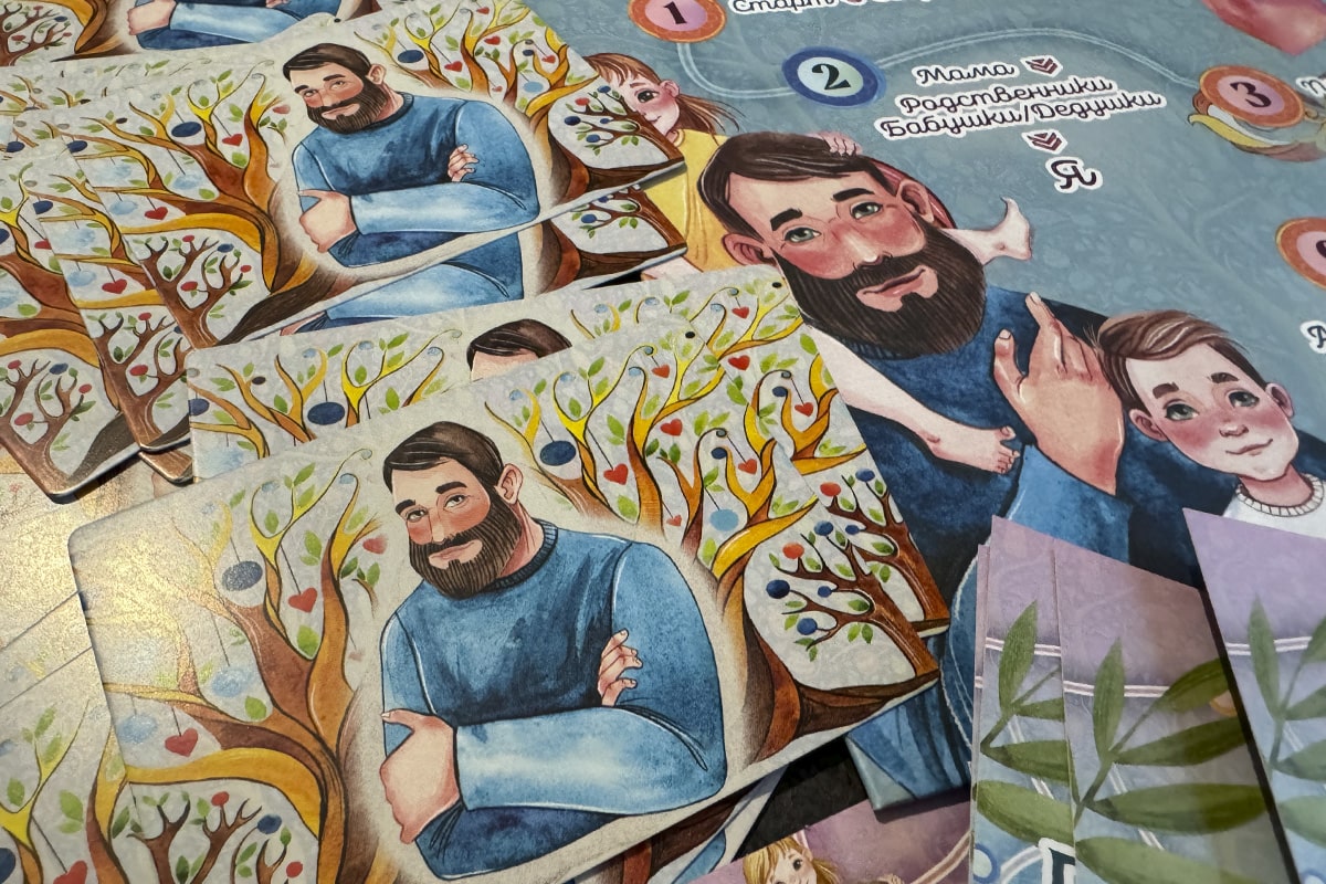 Терапевтическая игра &laquo;Папа. Опора. Сила. Уверенность&raquo;